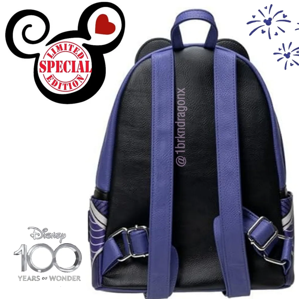 NWT Disney 100 Exclusive LoungeFly Mickey Steamboat Willie Backpack Limited - Picture 8 of 16